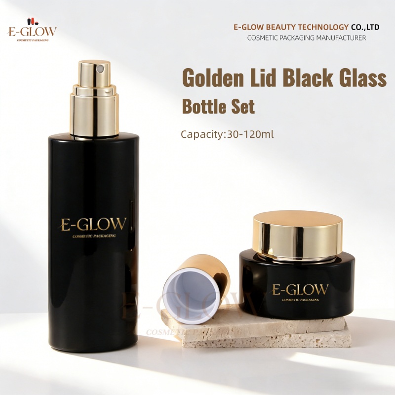 Luxury Skincare Logo - 【قابل لتخصيص الشعار】قطعة واحدة، زجاجة فاخرة