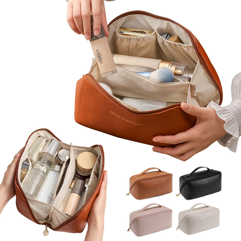 Luxury Skincare Samples - منظم مكياج فاخر للنساء، حقيبة أدوات
