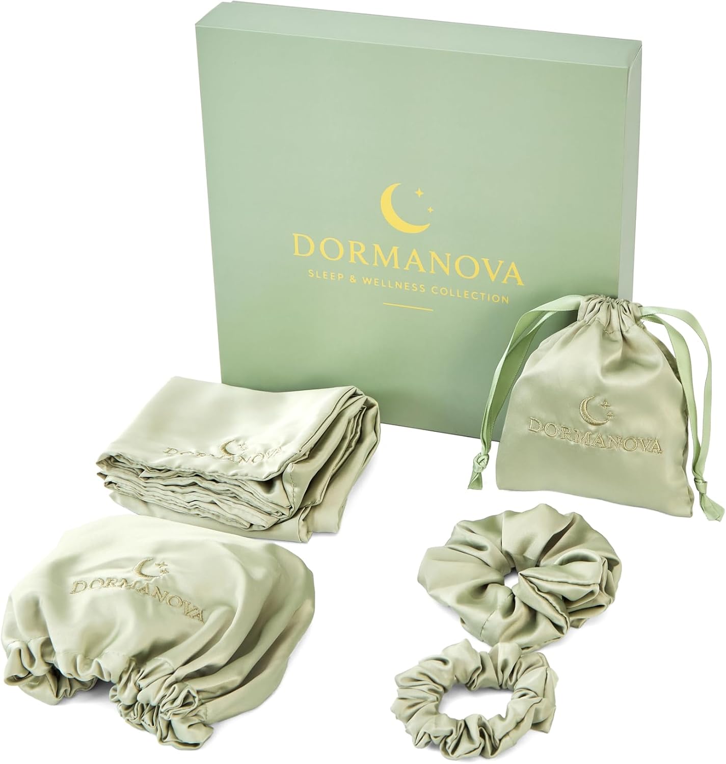 Luxury Skincare Gift Set - طقم نوم فاخر من الساتان –