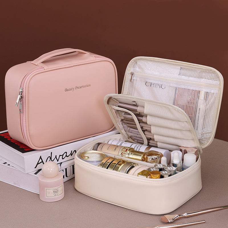 Luxury Skincare Organizer - حقيبة مستحضرات التجميل النسائية الجديدة حقيبة