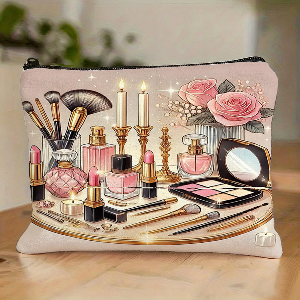 Luxury Skincare Organizer - حقيبة مكياج جديدة بتصميم عتيق فاخر