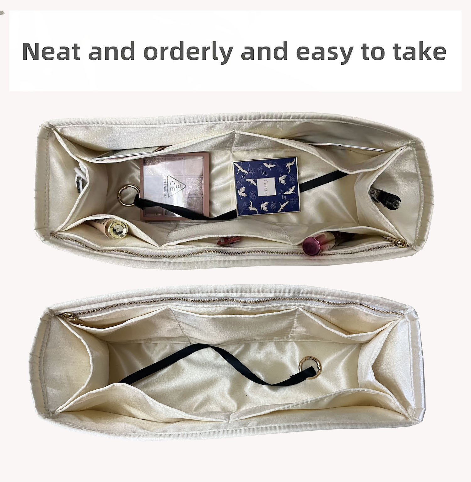منظم حقيبة بيركن S 25 30 35 40 - مراجعة Luxury Skincare Organizer وسعره