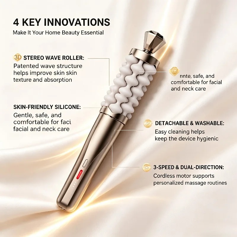 جهاز تدليك فاخر للوجه والرقبة، - مراجعة Luxury Skincare Anti Aging وسعره