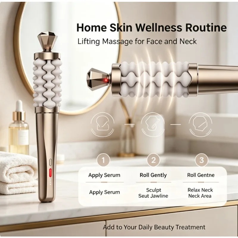 جهاز تدليك فاخر للوجه والرقبة، - مراجعة Luxury Skincare Anti Aging وسعره
