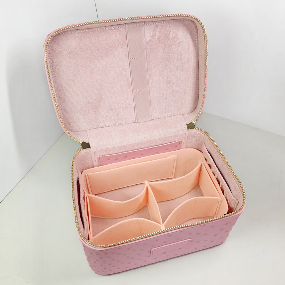 حقيبة مكياج فاخرة للنساء بتصمي - مراجعة Luxury Skincare Organizer وسعره