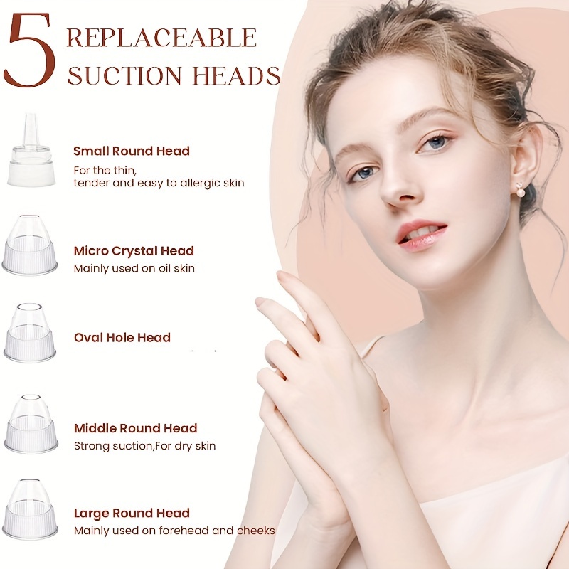 مكنسة كهربائية لإزالة الرؤوس ا - مراجعة Luxury Skincare Acne وسعره