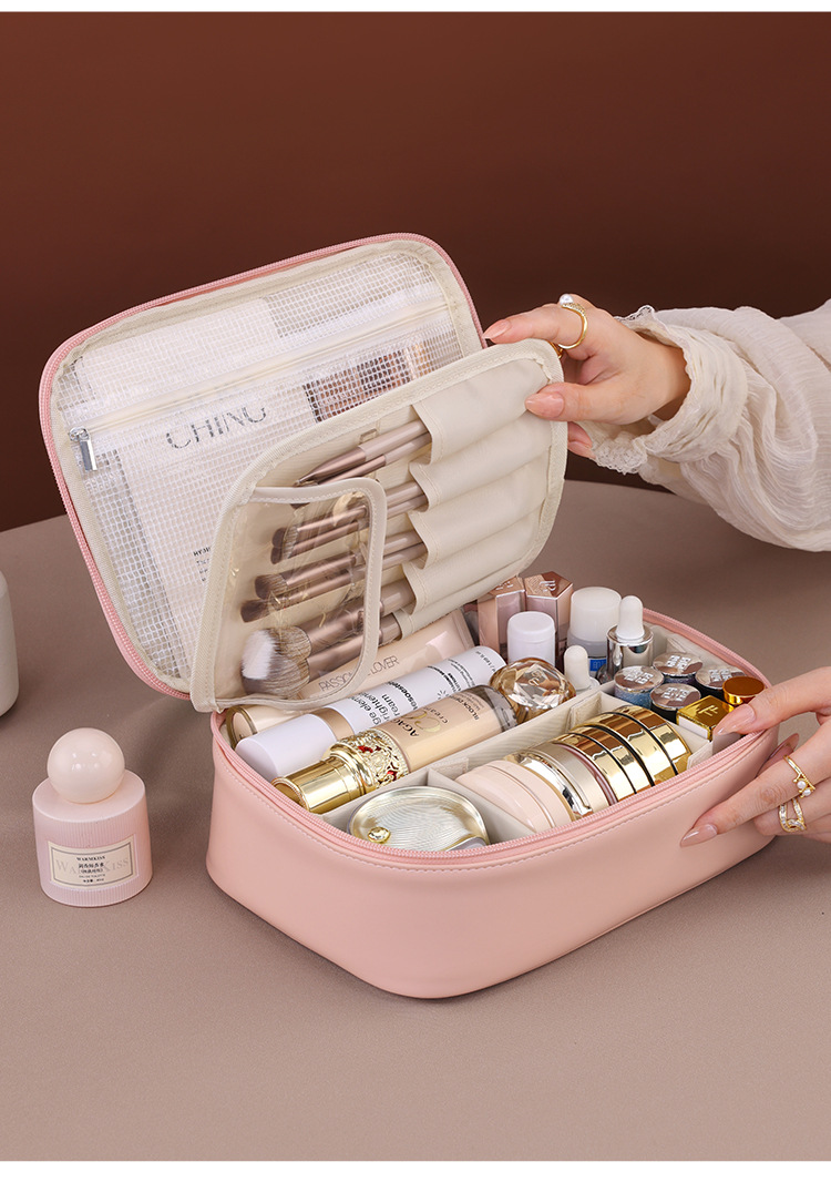 حقيبة مستحضرات التجميل النسائي - مراجعة Luxury Skincare Organizer وسعره