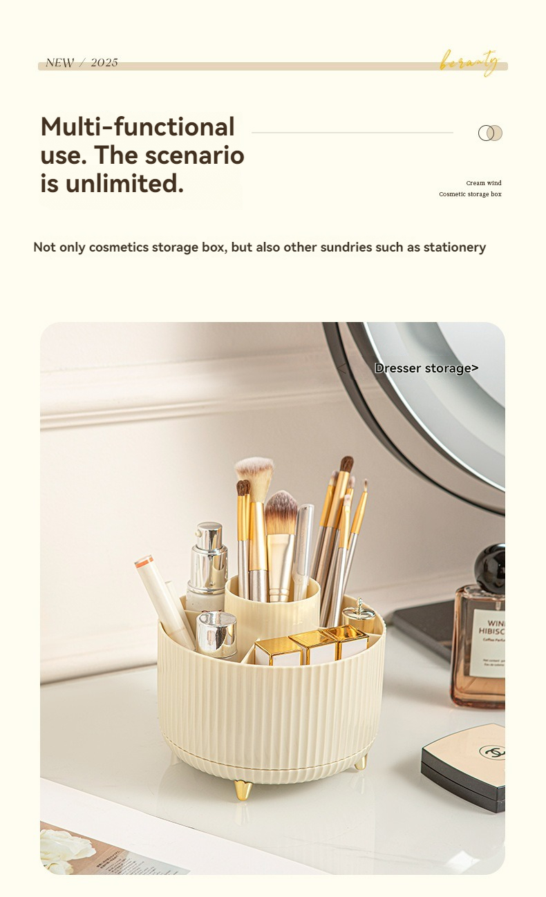 أرجل ذهبية فاخرة خفيفة الوزن 3 - مراجعة Luxury Skincare Organizer وسعره