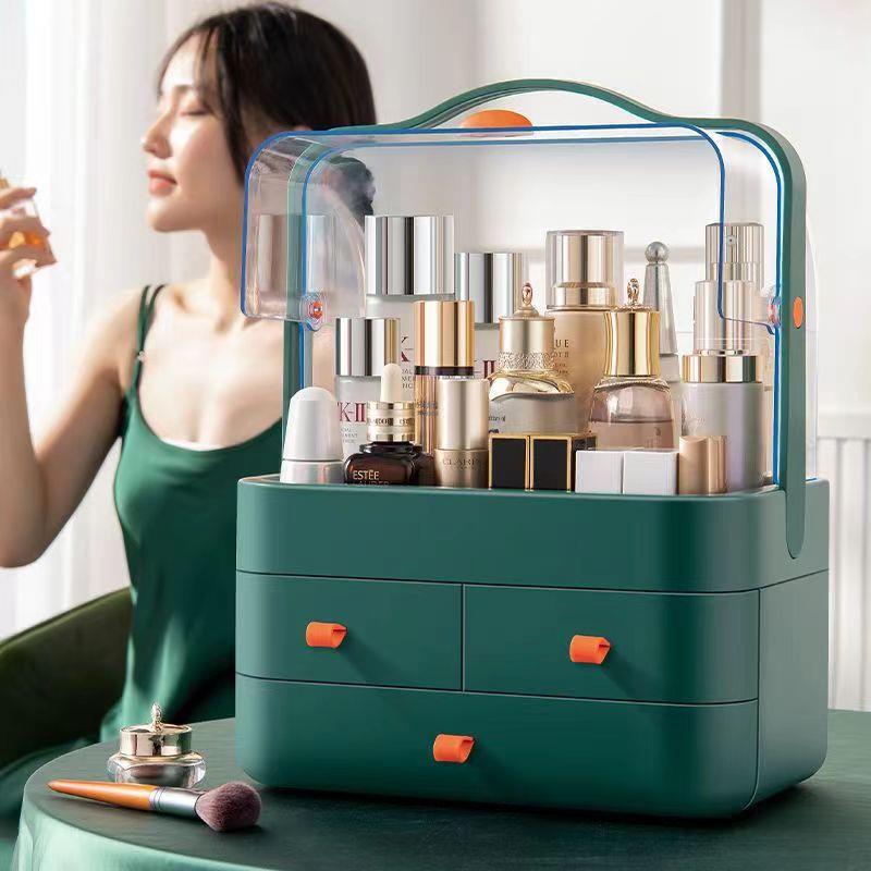 صندوق تخزين مستحضرات التجميل ا - مراجعة Luxury Skincare Organizer وسعره