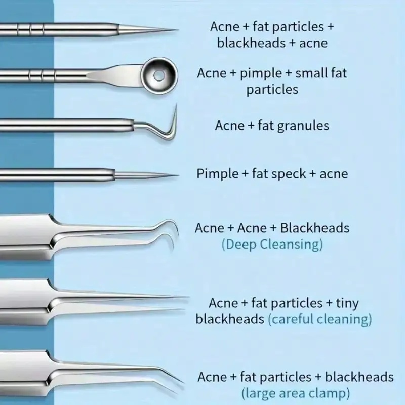 1/4/8 قطع من أدوات إزالة الرؤو - مراجعة Luxury Skincare Acne وسعره