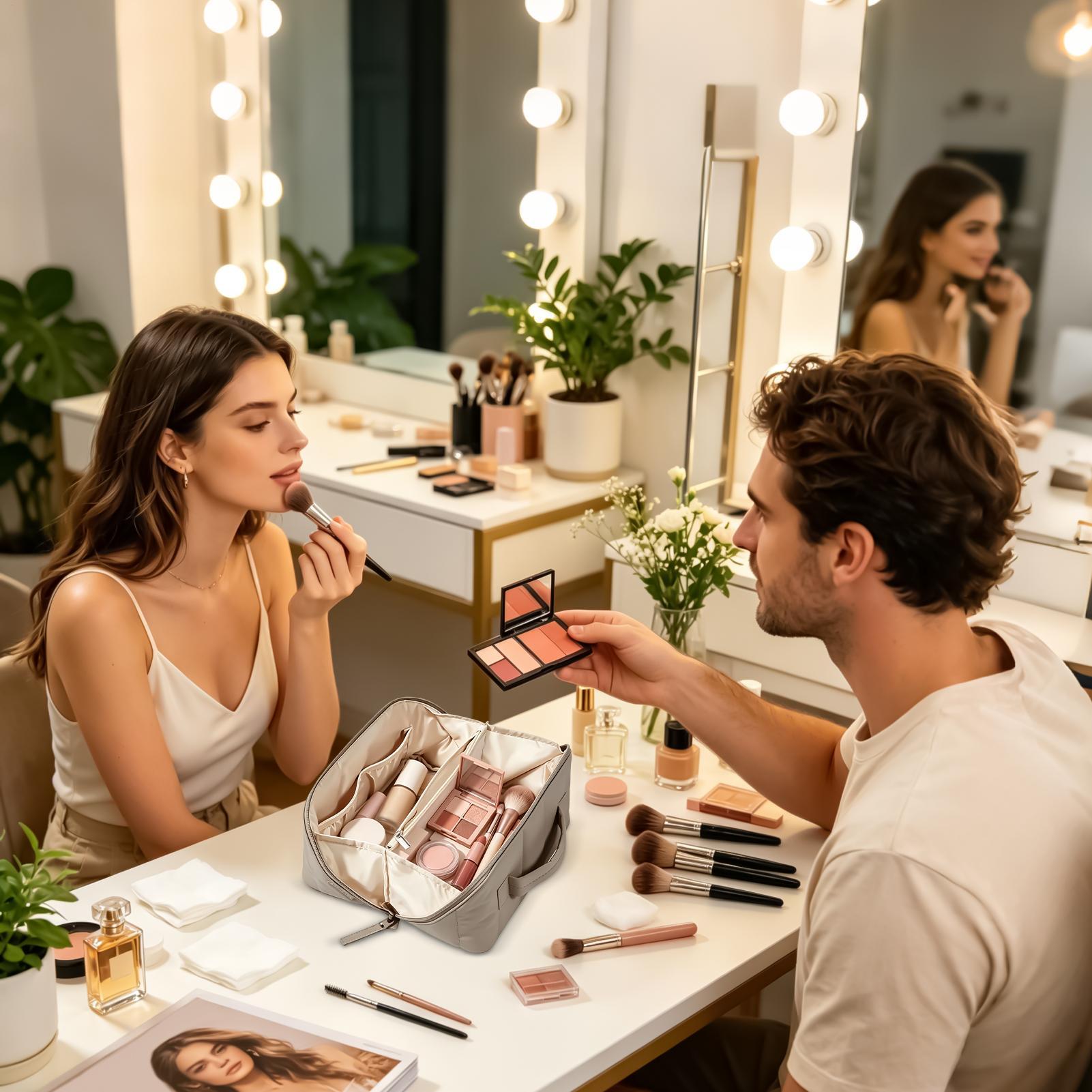 منظم مكياج فاخر للسيدات، حقيبة - مراجعة Luxury Skincare Samples وسعره