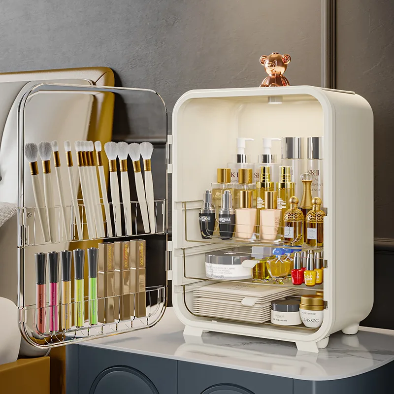 صندوق تخزين مستحضرات التجميل ا - مراجعة Luxury Skincare Organizer وسعره