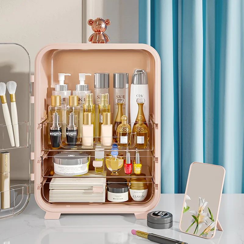 صندوق تخزين مستحضرات التجميل ا - مراجعة Luxury Skincare Organizer وسعره