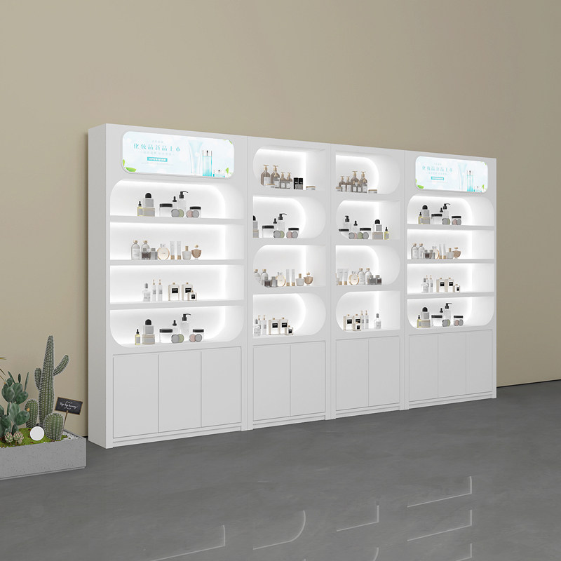 خزانة عرض لصالون التجميل بتصمي - مراجعة Luxury Skincare Display وسعره